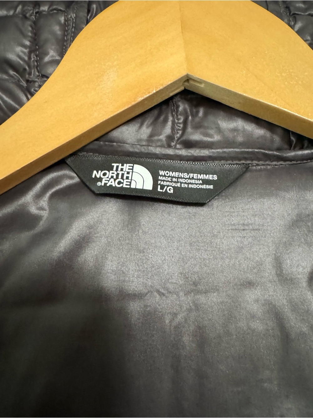 The North Face Thermoball Hooded Parka Gray Large - Picture 9 of 16